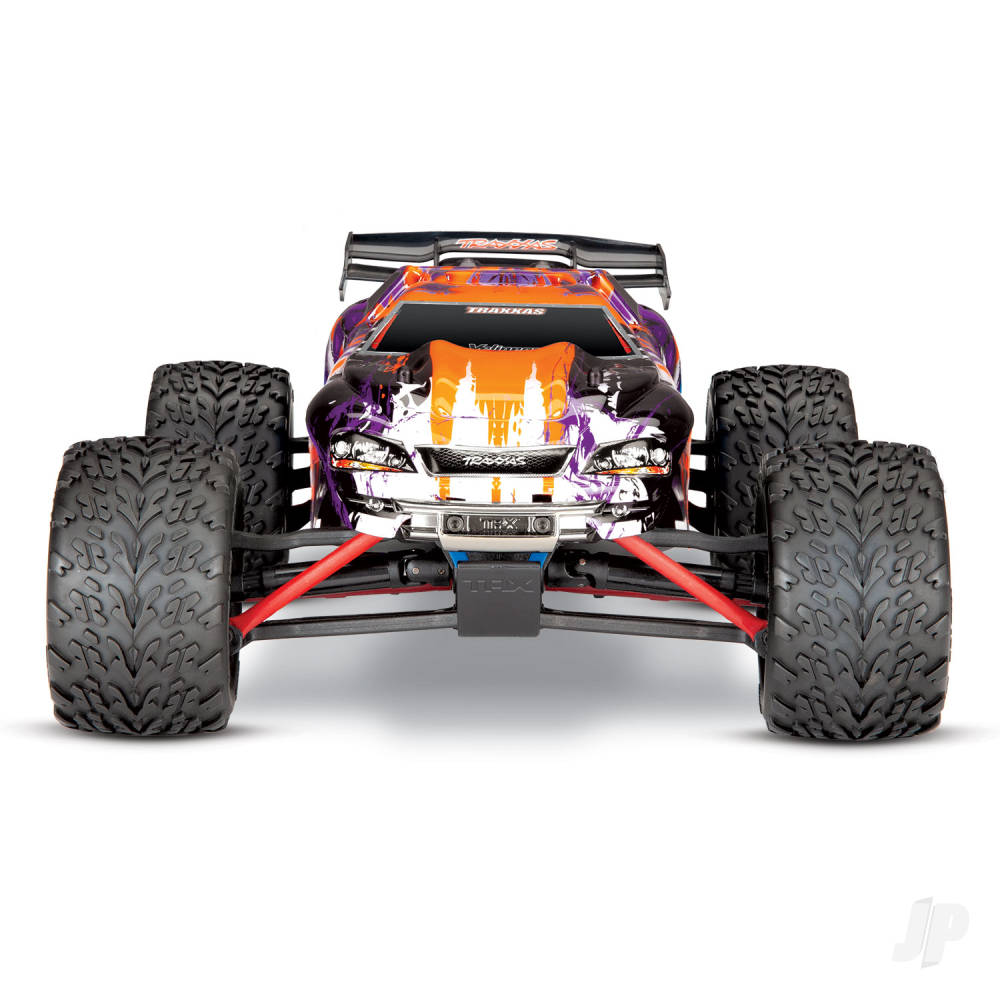 Purple E-Revo VXL 1:16 4WD RTR Brushless Electric Racing Monster Truck (+ TQi 2-ch, TSM, VXL-3m, Velineon 380, 6-Cell NiMH, DC charger)