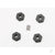 Wheel Hubs, hex (4 pcs) / axle pins (1.5x8mm) (4 pcs)