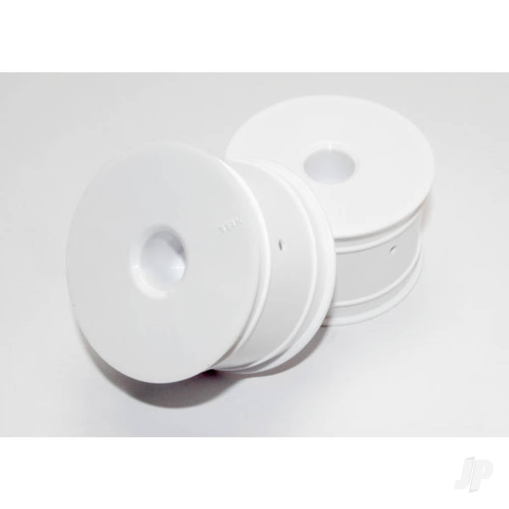 Wheels, Dished 2.2in (White) (2 pcs)