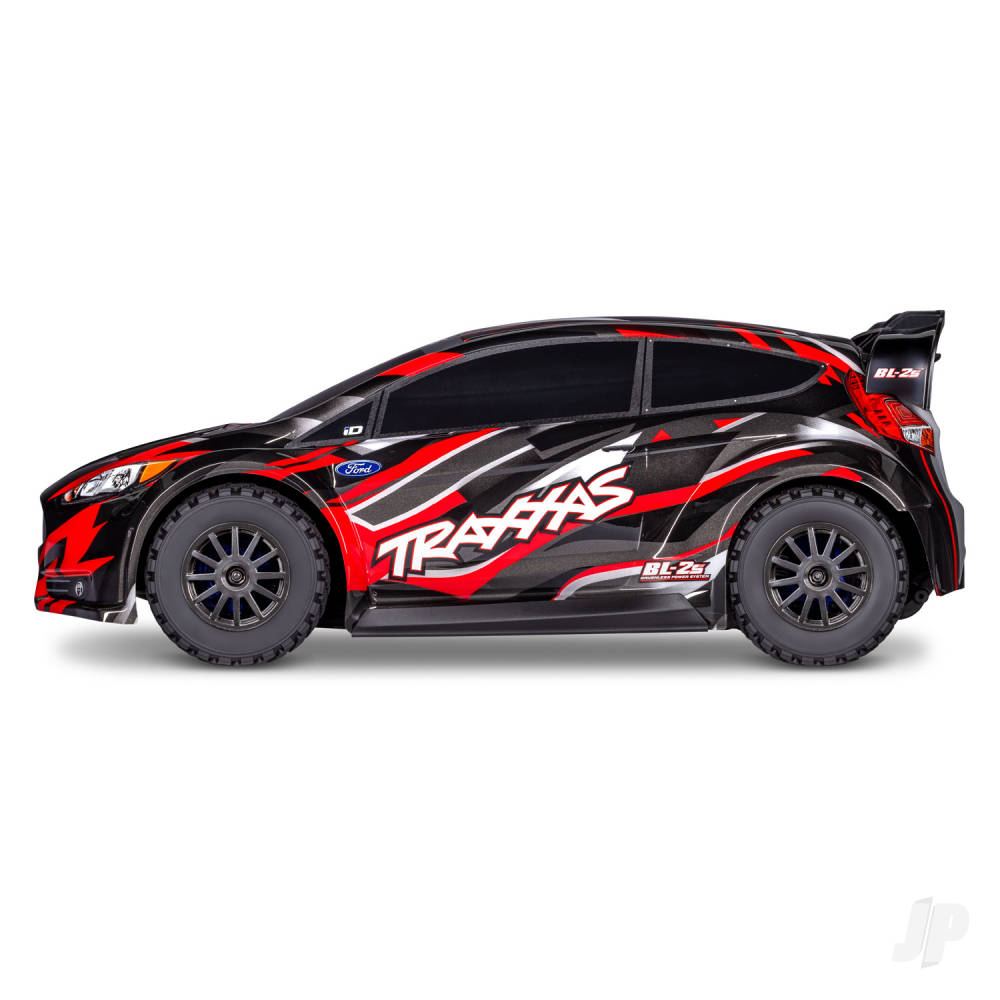 TRAXXAS Fiesta ST 1:10 AWD RTR Rally Car, Red