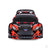 TRAXXAS Fiesta ST 1:10 AWD RTR Rally Car, Red