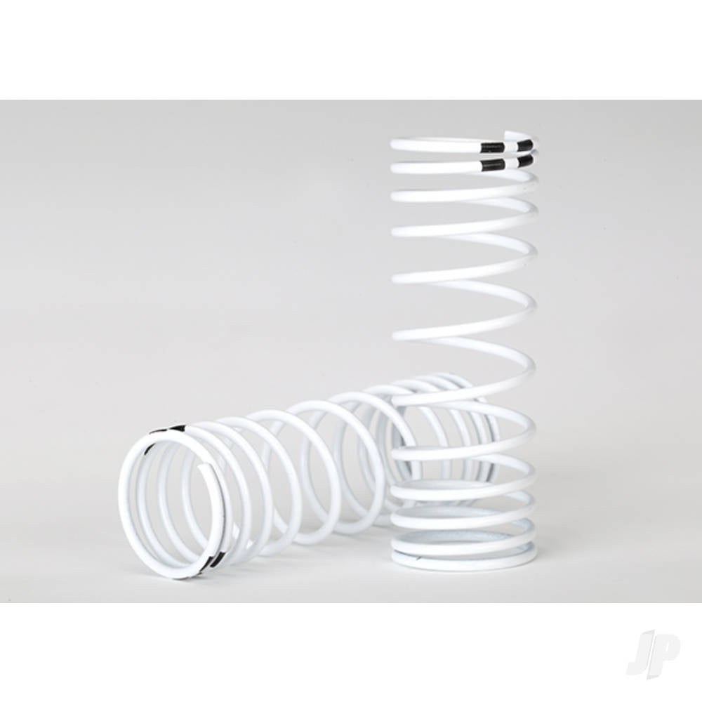 Springs, Front (white) (progressive rate) (2 pcs)