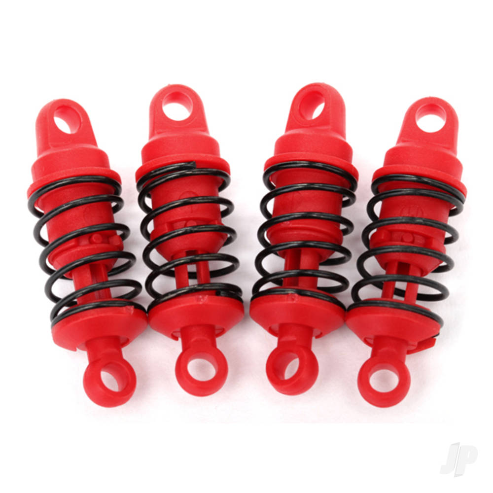 Shocks, oil-less (assembled with springs) (4 pcs)