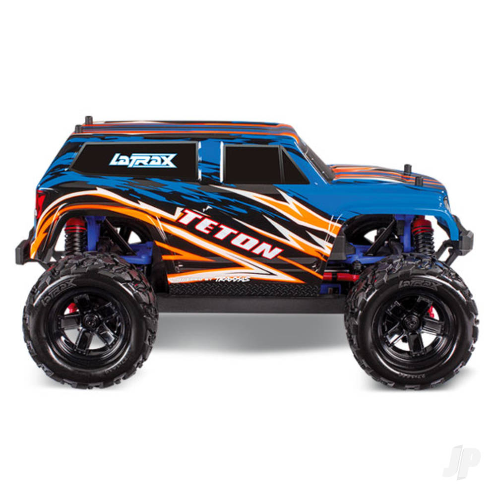 BlueX LaTrax Teton 1:18 4WD RTR Electric Monster Truck (+ 2.4GHz, 6-Cell NiMH, AC Charger, 4x AA)