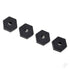 Wheel Hubs, hex (4 pcs)