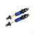 Shocks, GTX, medium (aluminium, blue-anodised) (fully assembled w/o springs) (2)