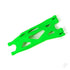 Suspension arm, lower, green (1) (right, front or rear) (for use with #7895 X-Maxx WideMaxx suspension kit)