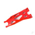 Suspension arm, lower, red (1) (right, front or rear) (for use with #7895 X-Maxx WideMaxx suspension kit)