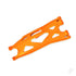 Suspension arm, lower, orange (1) (right, front or rear) (for use with #7895 X-Maxx WideMaxx suspension kit)