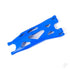 Suspension arm, lower, blue (1) (right, front or rear) (for use with #7895 X-Maxx WideMaxx suspension kit)