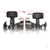 Suspension kit, X-Maxx WideMaxx, red (includes front & rear suspension arms, front toe links, driveshafts, shock springs)