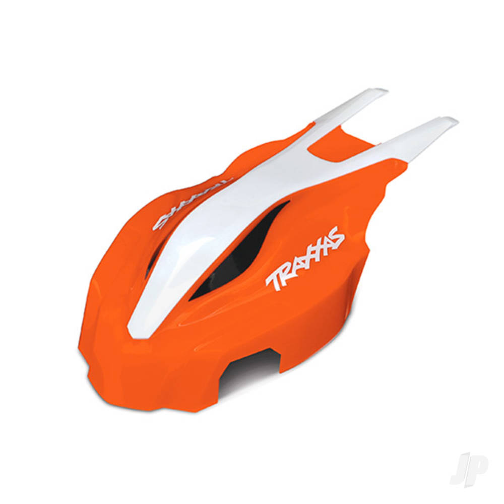 Canopy, Front, orange / white, Aton