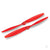 Rotor blade Set, Red (2 pcs) ( with screws)