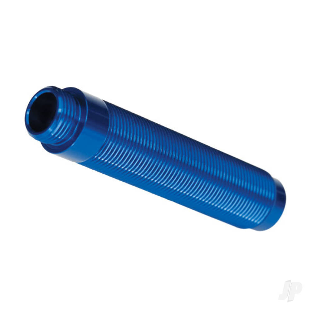 Body, GTS shock, Long (Aluminium, Blue-anodised) (1pc) (for use with #8140X TRX-4 Long Arm Lift Kit)