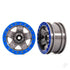 Wheels, TRX-4 Sport 2.2 (gray, blue beadlock style) (2)