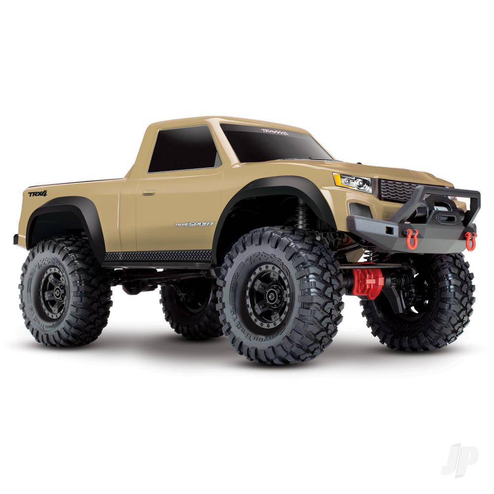 Tan TRX-4 Sport 1:10 4WD RTR Electric Crawler Truck (+ TQ 2-ch, XL-5 HV, Titan 550)