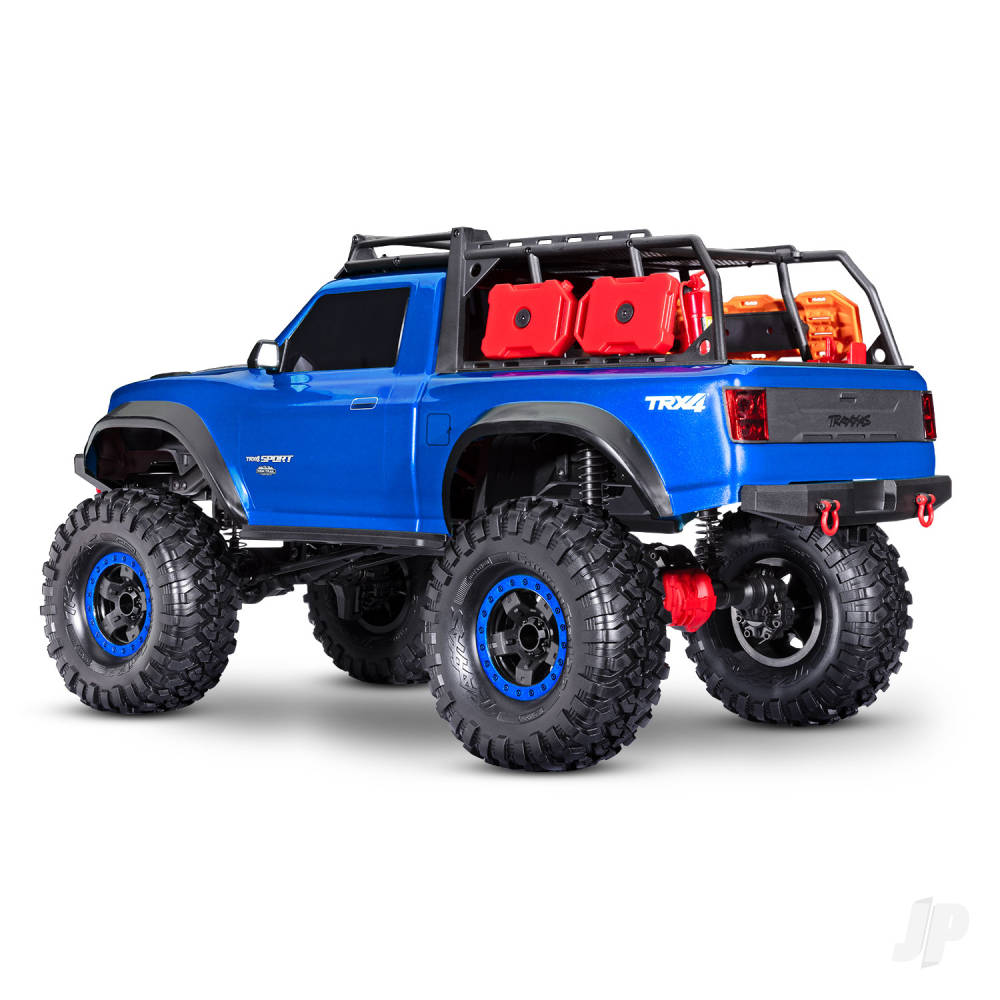 TRX-4 Sport High Trail Edition 1:10 4WD Electric Trail Crawler, Metallic Blue (+ TQi 4-ch, XL-5 HV, Titan 550)