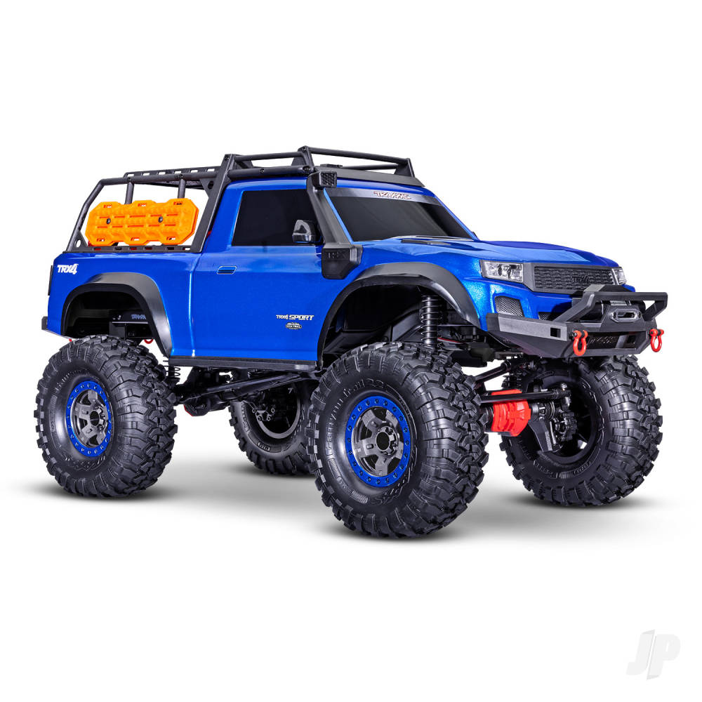 TRX-4 Sport High Trail Edition 1:10 4WD Electric Trail Crawler, Metallic Blue (+ TQi 4-ch, XL-5 HV, Titan 550)