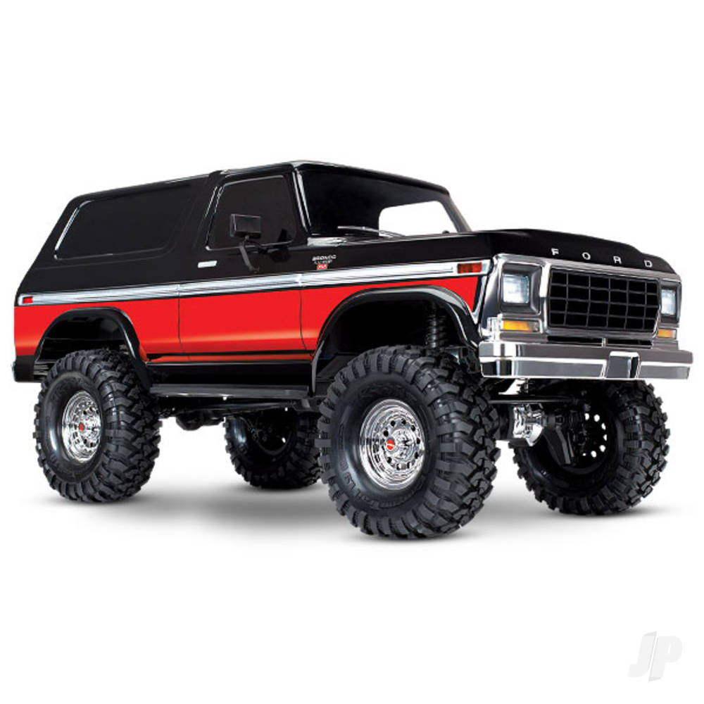 TRX-4 Ford Bronco 1:10 4X4 Electric Trail Truck, Red (+ TQi 4-ch, XL-5 HV, Titan 550)