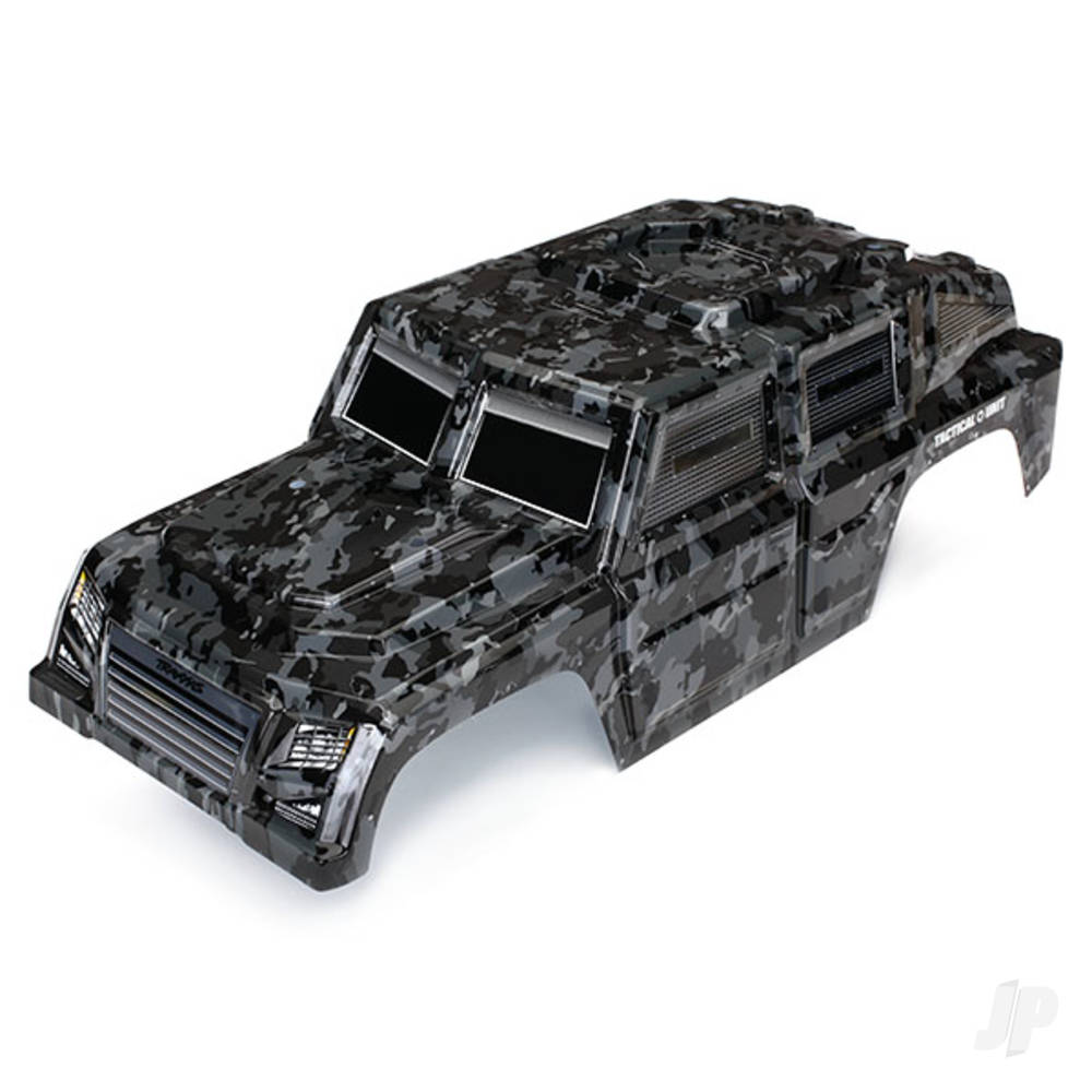 Body, Tactical Unit, night camo (painted) / decals