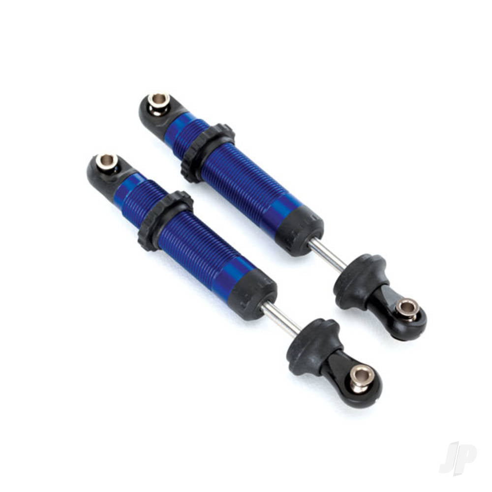 Shocks, GTS, aluminium (Blue-anodised) (assembled with spring retainers) (2 pcs)