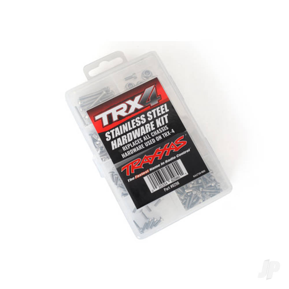 Hardware kit, stainless Steel, TRX-4 (contains all stainless Steel hardware used on TRX-4)