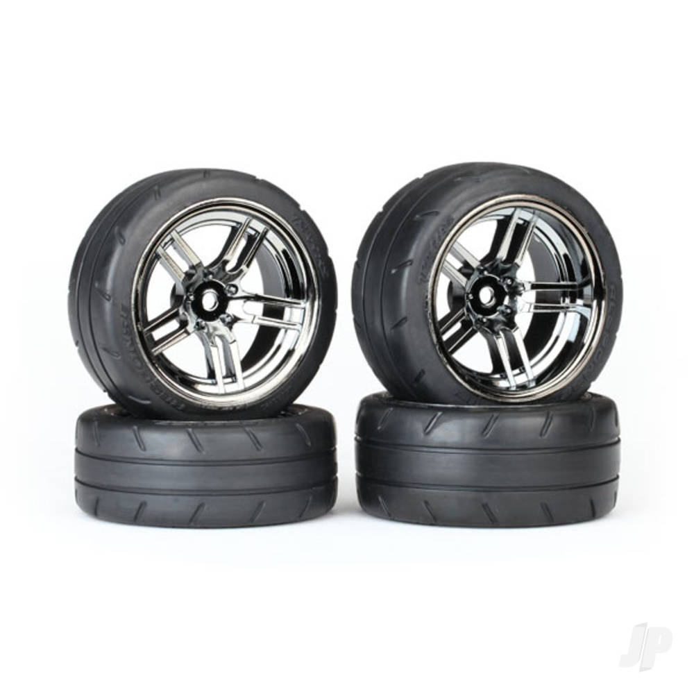 Tyres and Wheels, Assembled Glued 1.9in Response Tyres (2 pcs)