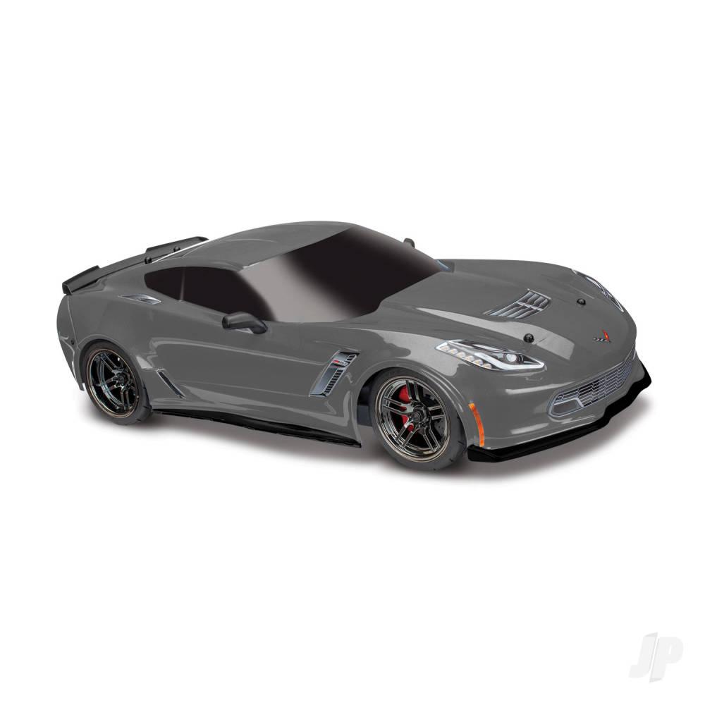 Body, Chevrolet Corvette Z06, graphite (painted, decals applied)