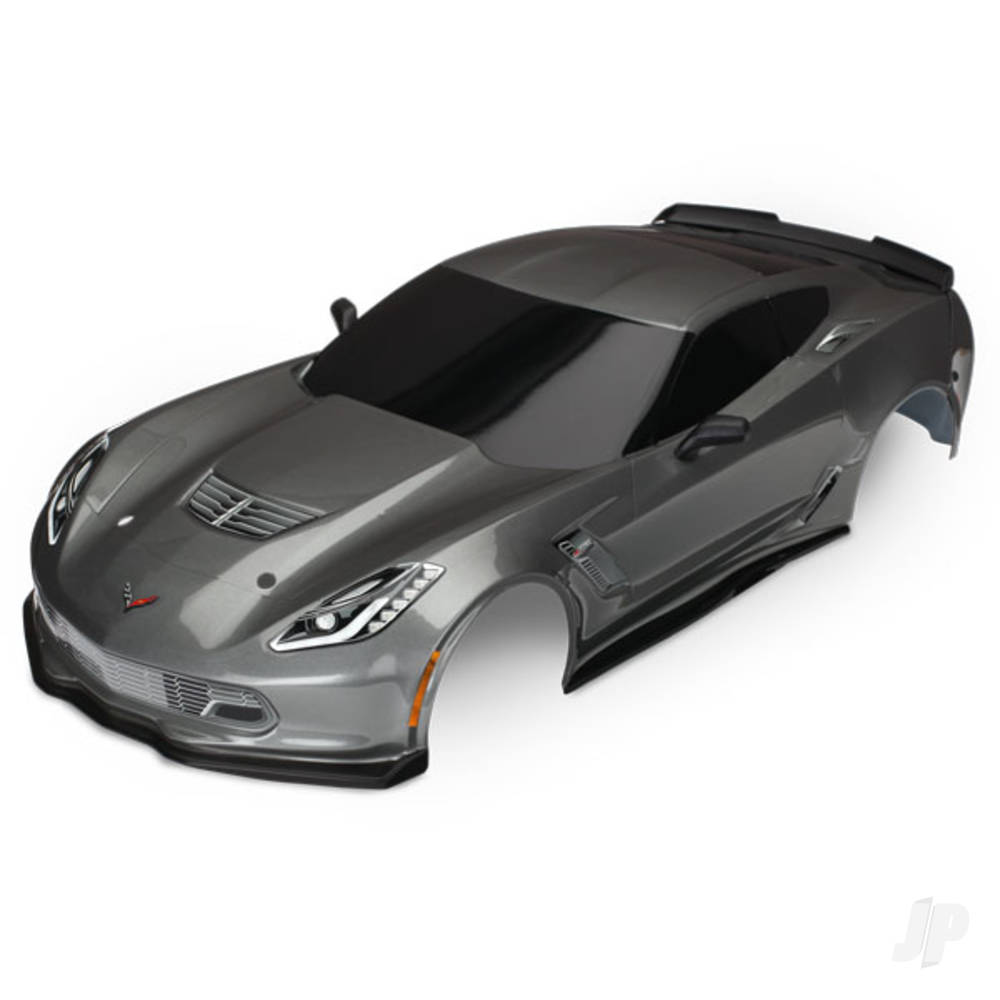 Body, Chevrolet Corvette Z06, graphite (painted, decals applied)