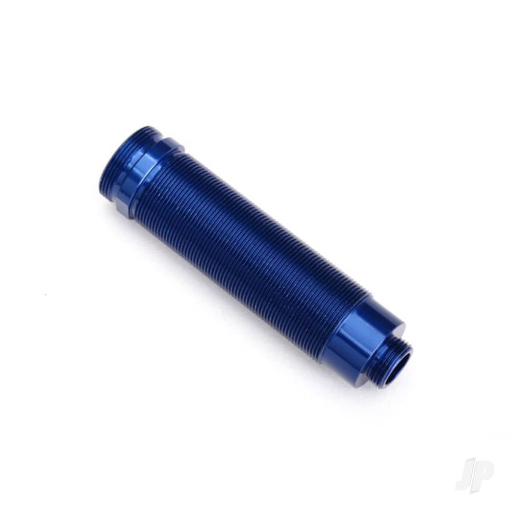 Body, GTR shock, 64mm, aluminium (Blue-anodised) (Front or Rear, threaded)