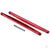 Trailing arm, aluminium (Red-anodised) (2 pcs) (assembled with hollow balls)