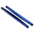 Trailing arm, aluminium (Blue-anodised) (2 pcs) (assembled with hollow balls)