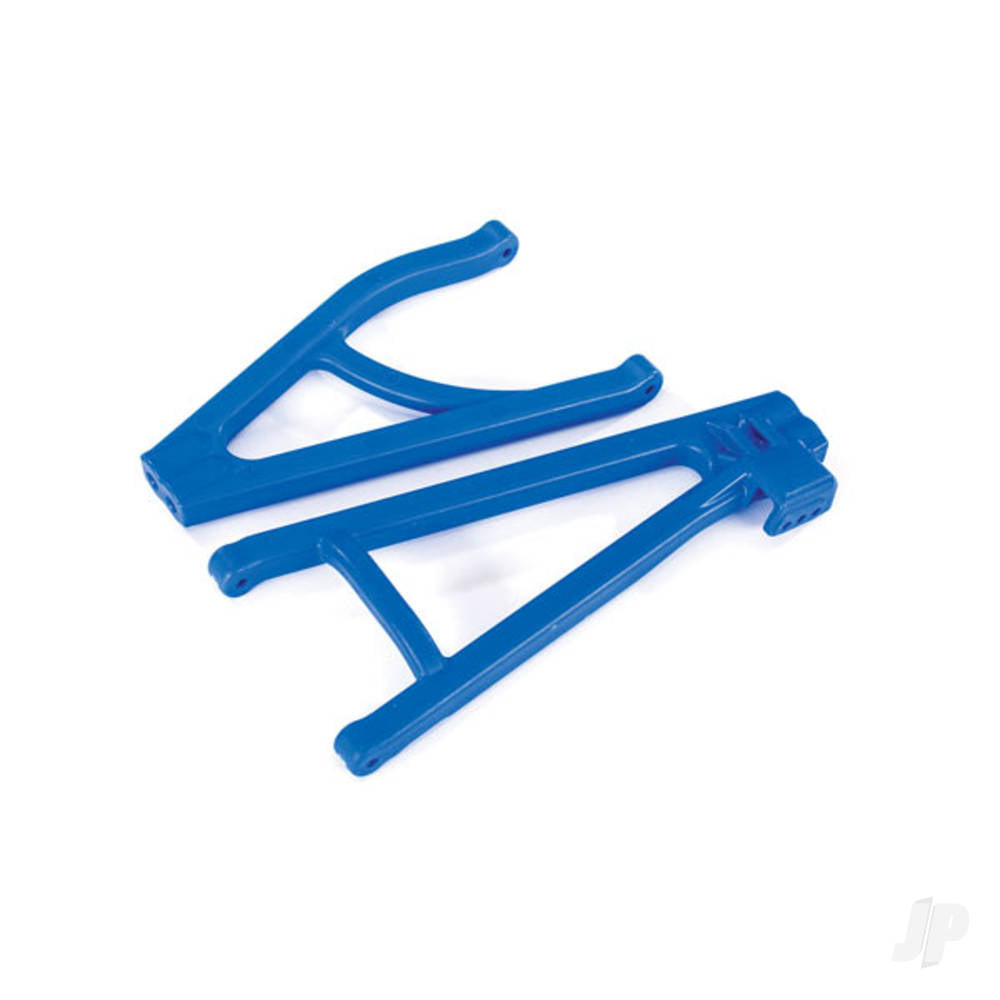 Suspension arms, Blue, Rear (left), heavy duty, adjustable wheelbase (upper (1pc) / lower (1pc))