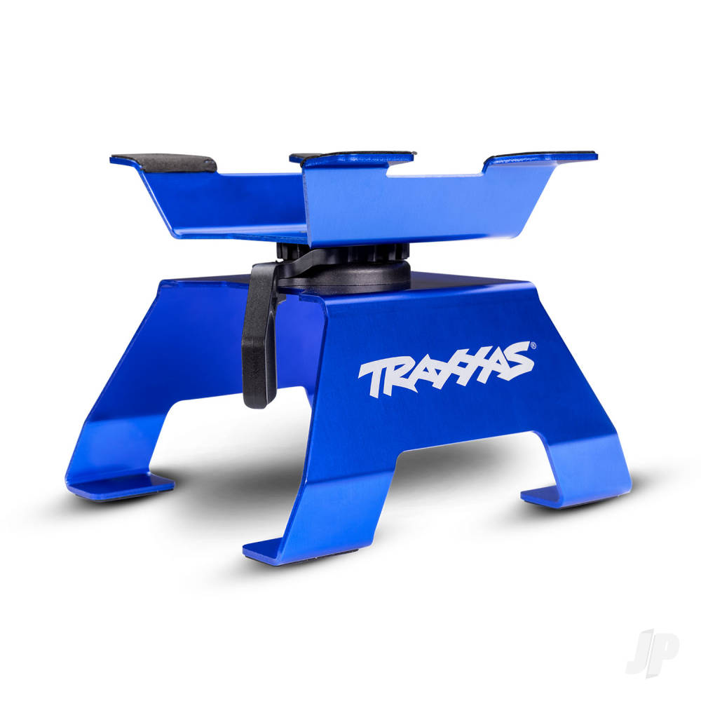 1:10 - 1:18 RC Car/Truck Aluminium Stand, Blue (for 1:10 - 1:18 vehicles)