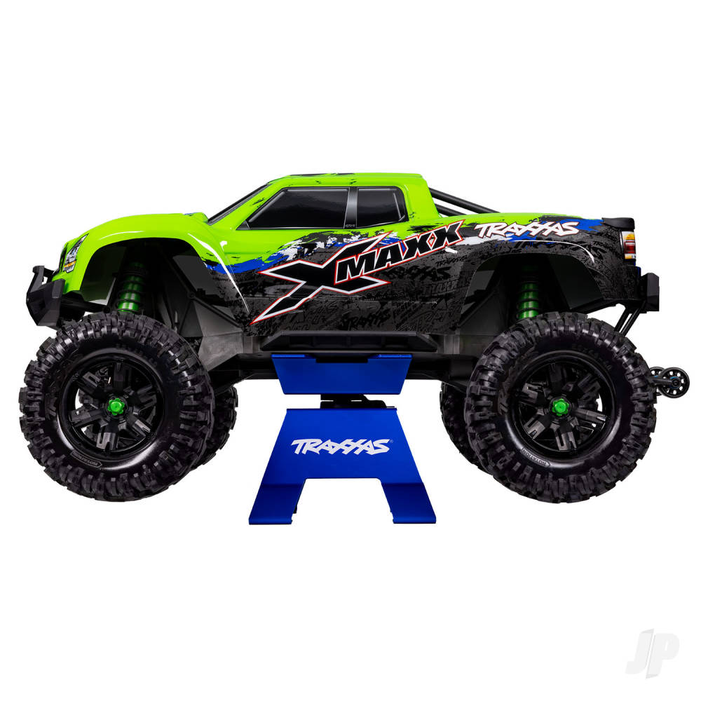 X-Truck RC Car/Truck Aluminium Stand, Blue (for X-Maxx, XRT)