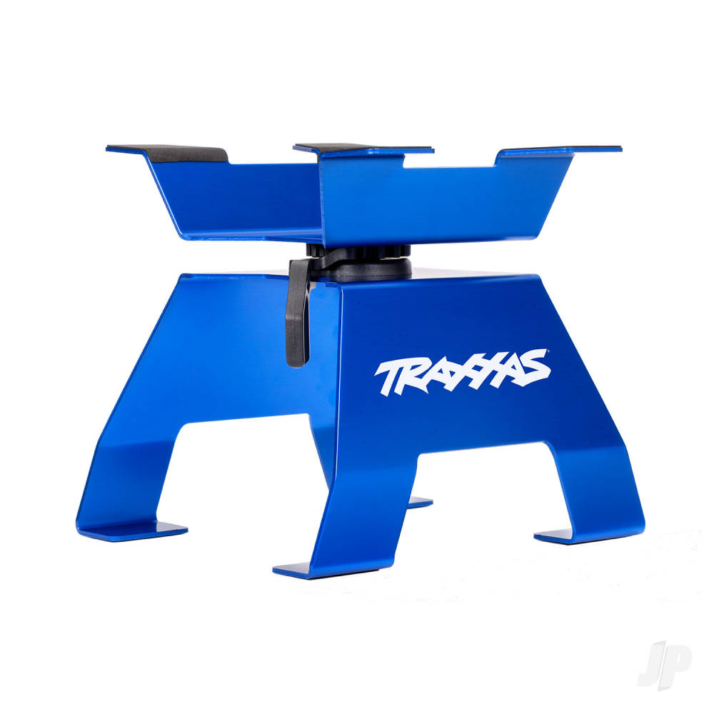 X-Truck RC Car/Truck Aluminium Stand, Blue (for X-Maxx, XRT)