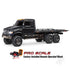 TRAXXAS Black TRX-6 Ultimate RC Hauler 1:10 6X6 Electric Flatbed Truck with Pro Scale Winch