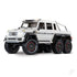 Metallic White TRX-6 Mercedes-Benz G 63 AMG 1:10 6X6 Electric Scale &amp; Trail Crawler (+ TQi 4-ch, XL-5 HV, Titan 550)