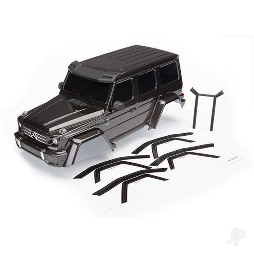 Body, Mercedes-Benz G 500 4x4, complete (black) (includes Rear Body post, grille, side mirrors, door handles, &amp; windshield wipers)