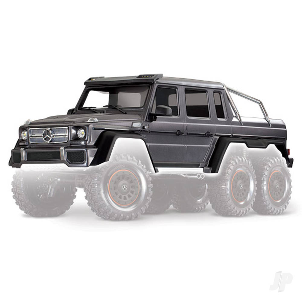 Traxxas Body, Mercedes-Benz G 63, Matte Metallic Graphite