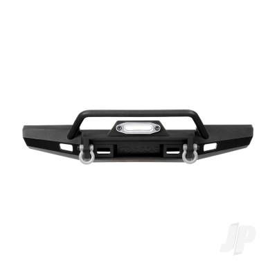 TRAXXAS Bumper, front, winch, narrow (includes bumper mount, D-Rings, fairlead, hardware)