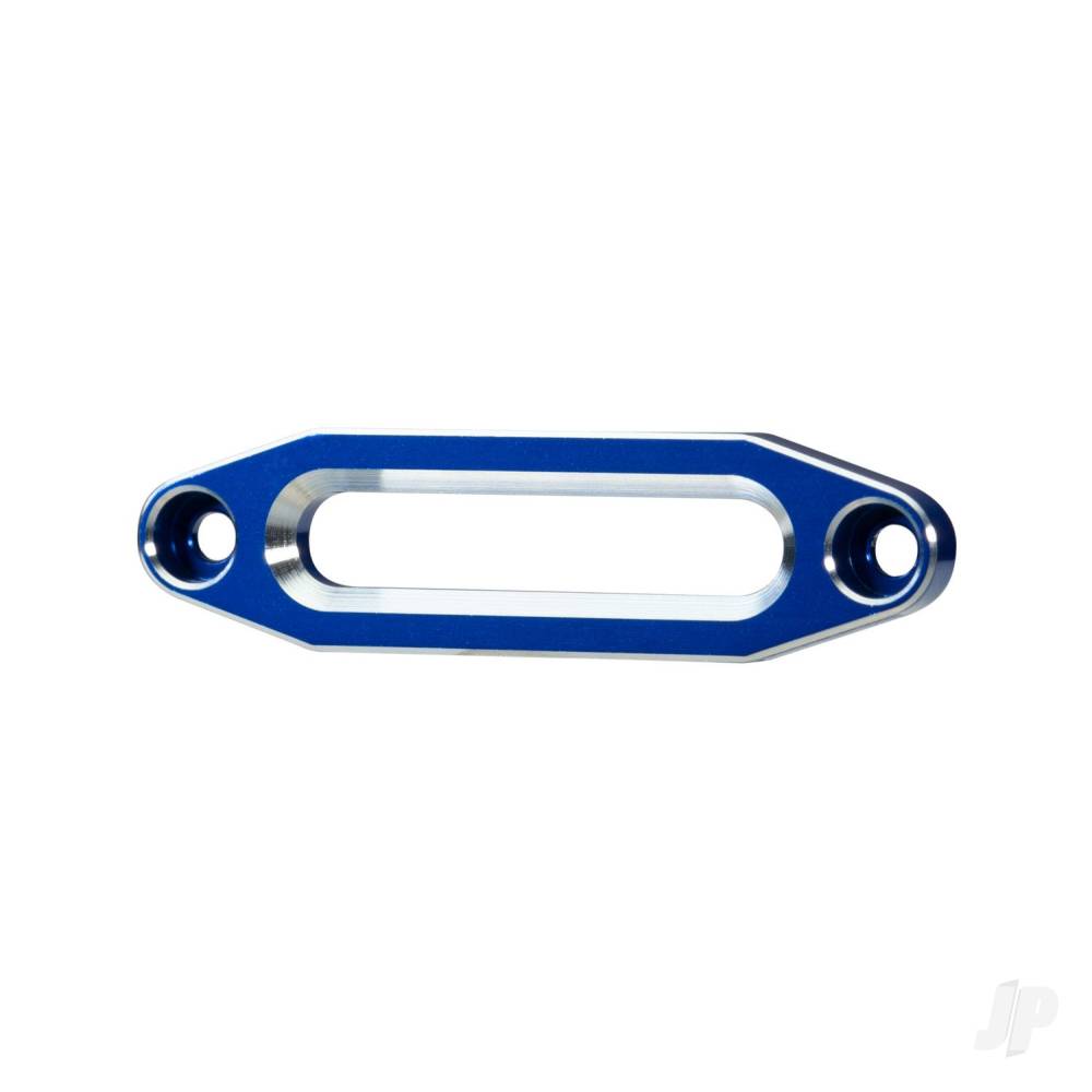 Fairlead, winch, aluminium (blue-anodised) (use with front bumpers #8865, 8866, 8867, 8869, or 9224)