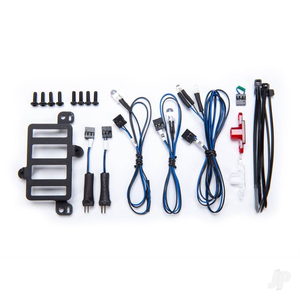 Installation kit, Pro Scale Advanced Lighting Control System, TRX-4 Mercedes-Benz G 500 &amp; G 63 (includes mount, rear bumper lens, turn signal, reverse light &amp; fog light harnesses, hardware)