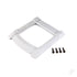 Skid plate, roof (Body) (white) / 3x12mm CS (4 pcs)