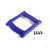 Skid plate, roof (Body) (Blue) / 3x12mm CS (4 pcs)