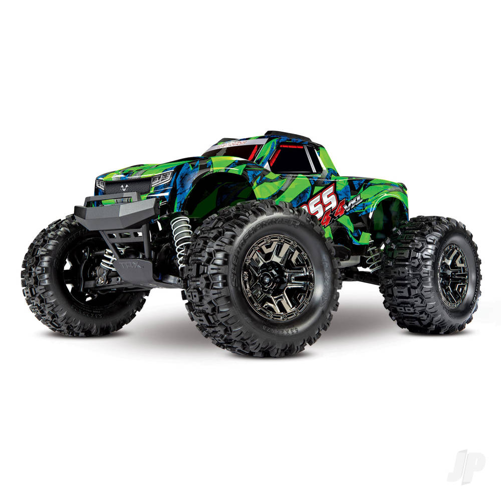 Green Hoss 4X4 VXL 1:10 4WD Brushless Electric Monster Truck (+ TQi 2-ch, TSM, Self-Righting, VXL-3S, Velineon 540XL)