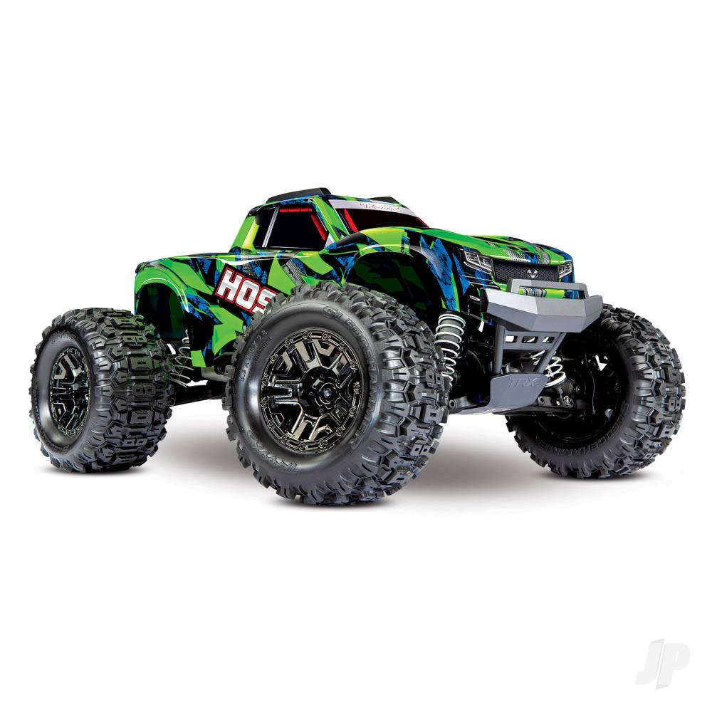 Green Hoss 4X4 VXL 1:10 4WD Brushless Electric Monster Truck (+ TQi 2-ch, TSM, Self-Righting, VXL-3S, Velineon 540XL)