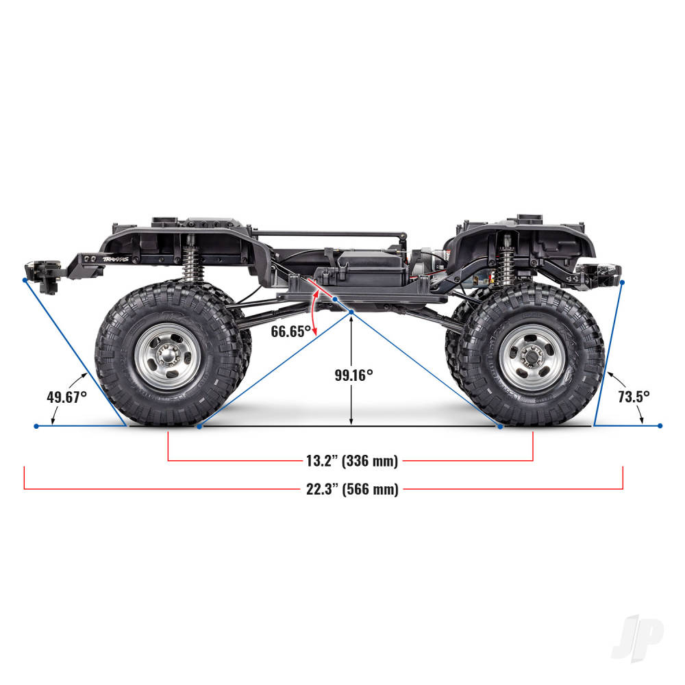 Traxxas TRX-4 Ford F-150 Ranger XLT High Trail Edition 1:10 Trail Crawler - Brown