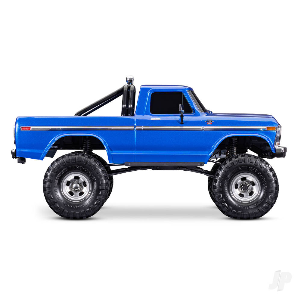 TRX-4 Ford F-150 Ranger XLT High Trail Edition 1:10 4WD Electric Trail Crawler - Blue (+ TQi 4-ch XL-5 HV Titan 550)