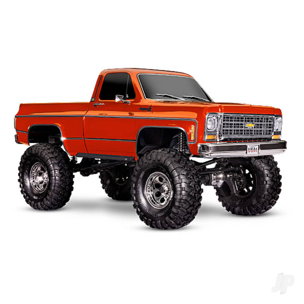 TRX-4 1979 Chevrolet K10 Truck 1:10 4WD Electric Trail Crawler, Metallic Silver (+ TQi 4-ch, XL-5 HV, Titan 550)